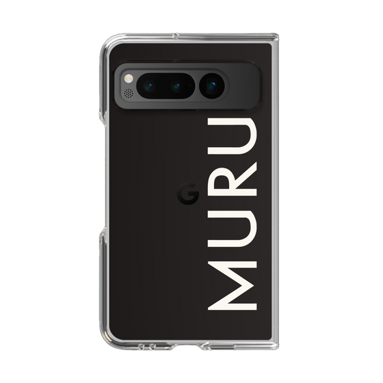 Clear Case［ MURUA - Logo - White ］