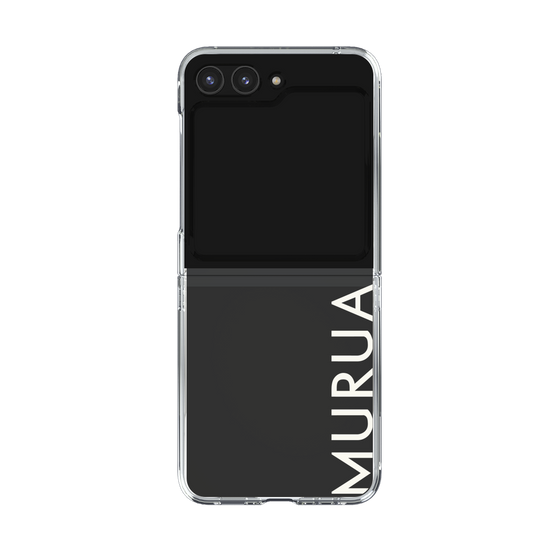 Clear Case［ MURUA - Logo - White ］