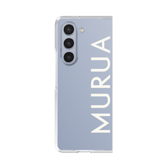 Clear Case［ MURUA - Logo - White ］