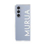 Clear Case［ MURUA - Logo - White ］