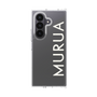 Clear Case［ MURUA - Logo - White ］