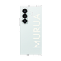 Clear Case［ MURUA - Logo - White ］