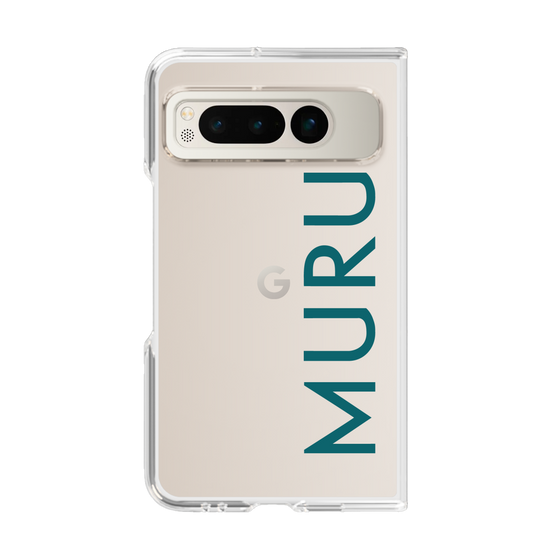 Clear Case［ MURUA - Logo - Green ］