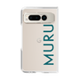 Clear Case［ MURUA - Logo - Green ］