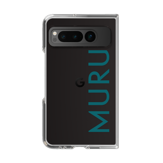 Clear Case［ MURUA - Logo - Green ］