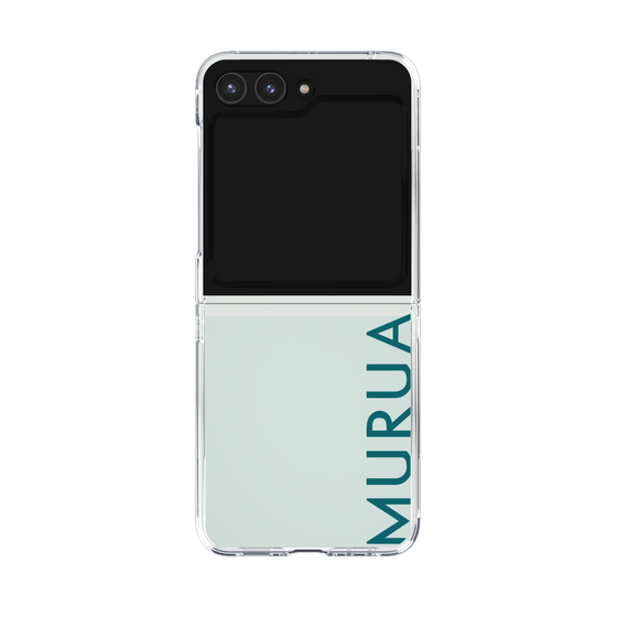 Clear Case［ MURUA - Logo - Green ］