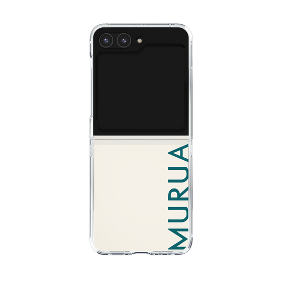 Clear Case［ MURUA - Logo - Green ］