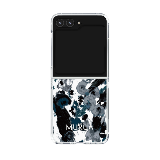 Clear Case［ MURUA - Art print - Black × White ］