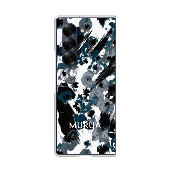 Clear Case［ MURUA - Art print - Black × White ］