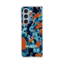 Clear Case［ MURUA - Art print - Black × Orange ］