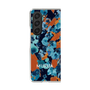 Clear Case［ MURUA - Art print - Black × Orange ］