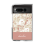 Clear Case［ dazzlin - PaintFlower - Pink ］