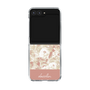 Clear Case［ dazzlin - PaintFlower - Pink ］