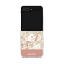 Clear Case［ dazzlin - PaintFlower - Pink ］