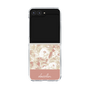 Clear Case［ dazzlin - PaintFlower - Pink ］