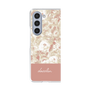 Clear Case［ dazzlin - PaintFlower - Pink ］