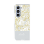 Clear Case［ dazzlin - PaintFlower - Light Blue ］