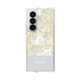 Clear Case［ dazzlin - PaintFlower - Light Blue ］