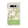 Clear Case［ dazzlin - PaintFlower - Green ］