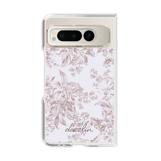 Clear Case［ dazzlin - ToneFlower - Pink ］