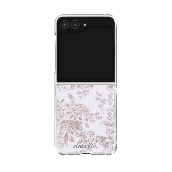 Clear Case［ dazzlin - ToneFlower - Pink ］