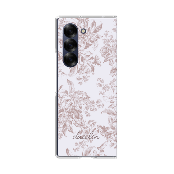 Clear Case［ dazzlin - ToneFlower - Pink ］