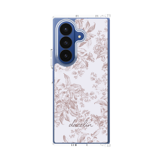 Clear Case［ dazzlin - ToneFlower - Pink ］