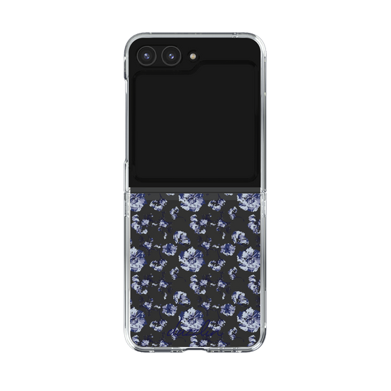 Clear Case［ dazzlin - BlueFlower - Clear ］