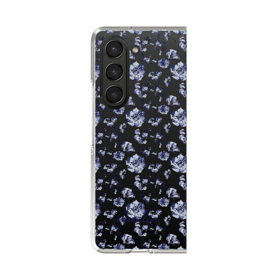 Clear Case［ dazzlin - BlueFlower - Clear ］