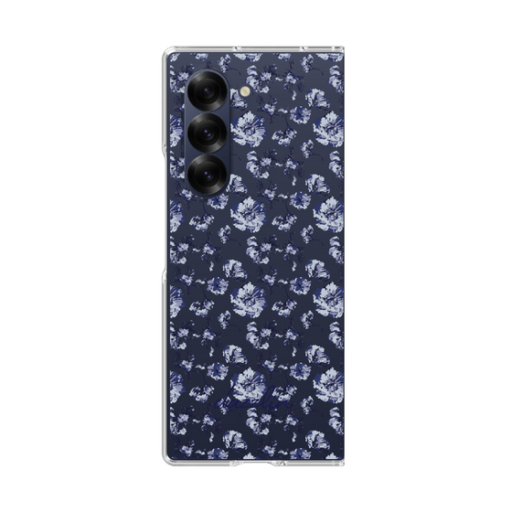 Clear Case［ dazzlin - BlueFlower - Clear ］