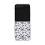 Clear Case［ dazzlin - BlueFlower - Beige ］
