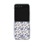 Clear Case［ dazzlin - BlueFlower - Beige ］