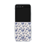 Clear Case［ dazzlin - BlueFlower - Beige ］