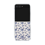 Clear Case［ dazzlin - BlueFlower - Beige ］
