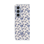 Clear Case［ dazzlin - BlueFlower - Beige ］