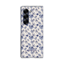 Clear Case［ dazzlin - BlueFlower - Beige ］