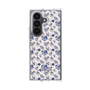 Clear Case［ dazzlin - BlueFlower - Beige ］
