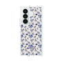Clear Case［ dazzlin - BlueFlower - Beige ］