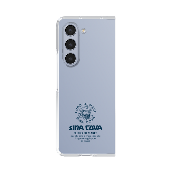 Clear Case［ SINA COVA - Logo - Navy ］