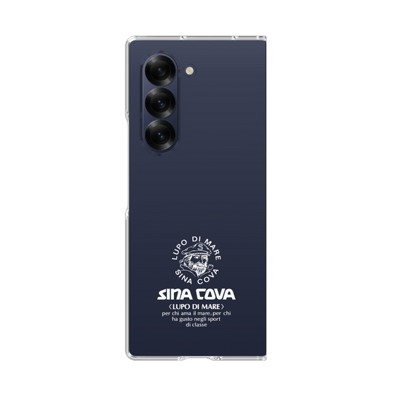 Clear Case［ SINA COVA - Logo - White ］