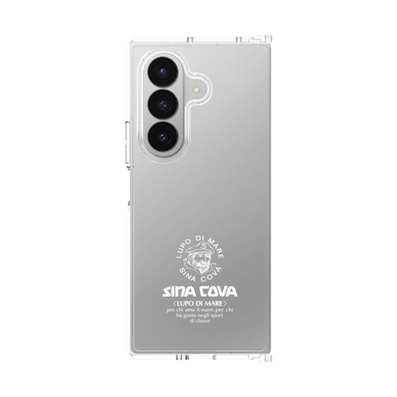 Clear Case［ SINA COVA - Logo - White ］