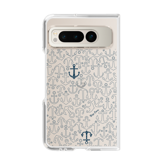 Clear Case［ SINA COVA - Anchor - Navy ］