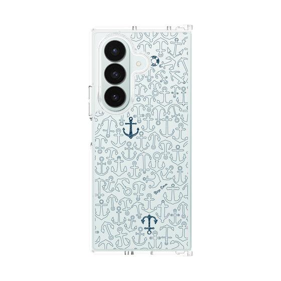 Clear Case［ SINA COVA - Anchor - Navy ］
