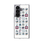 Clear Case［ SINA COVA - All-Over Marine Pattern ］
