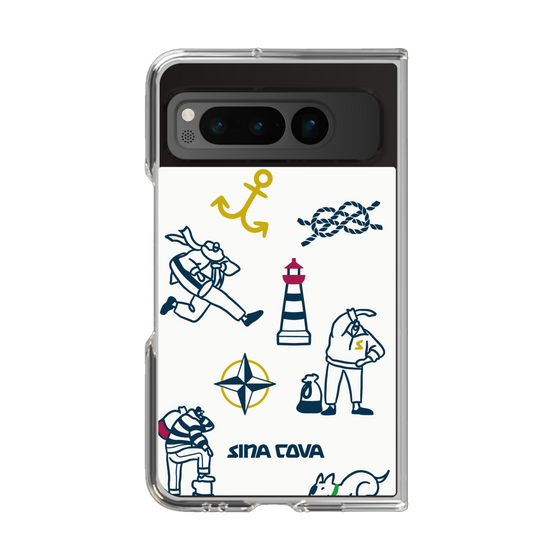Clear Case［ SINA COVA - Marine Art ］