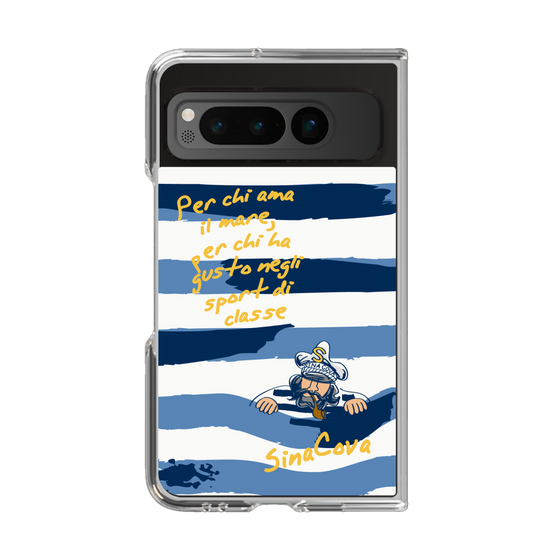 Clear Case［ SINA COVA - Border Stripes ］