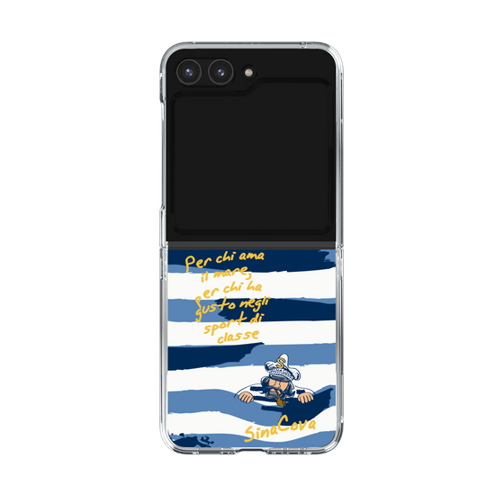 Clear Case［ SINA COVA - Border Stripes ］