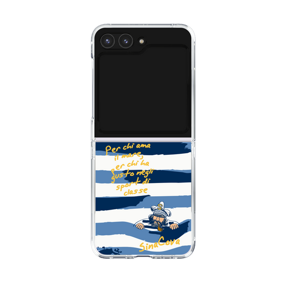 Clear Case［ SINA COVA - Border Stripes ］
