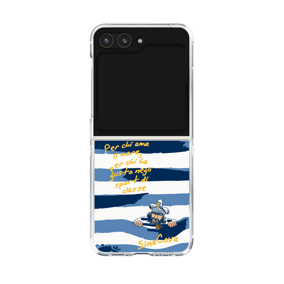 Clear Case［ SINA COVA - Border Stripes ］