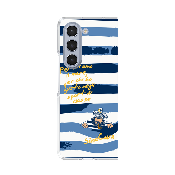 Clear Case［ SINA COVA - Border Stripes ］